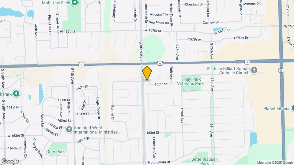 7953 160th St Map and Location Details