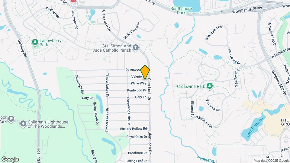 3210 Willie Way Map and Location Details