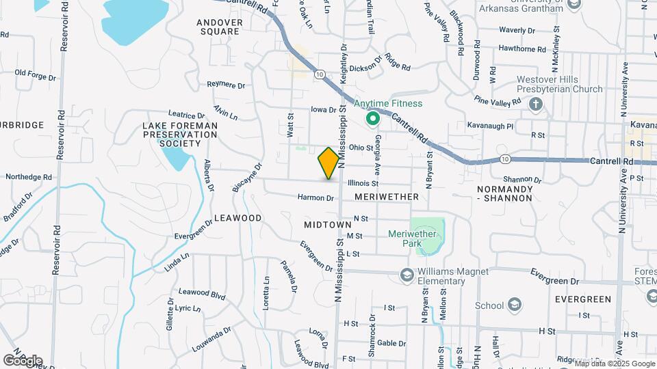 7613 Illinois St Map and Location Details