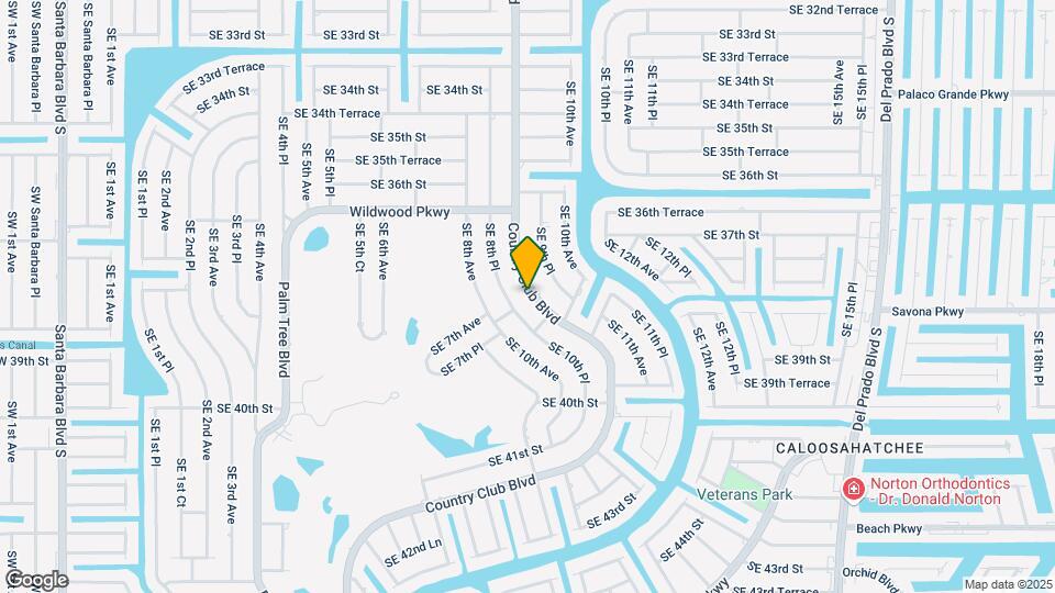 3720 Country Club Blvd Map and Location Details
