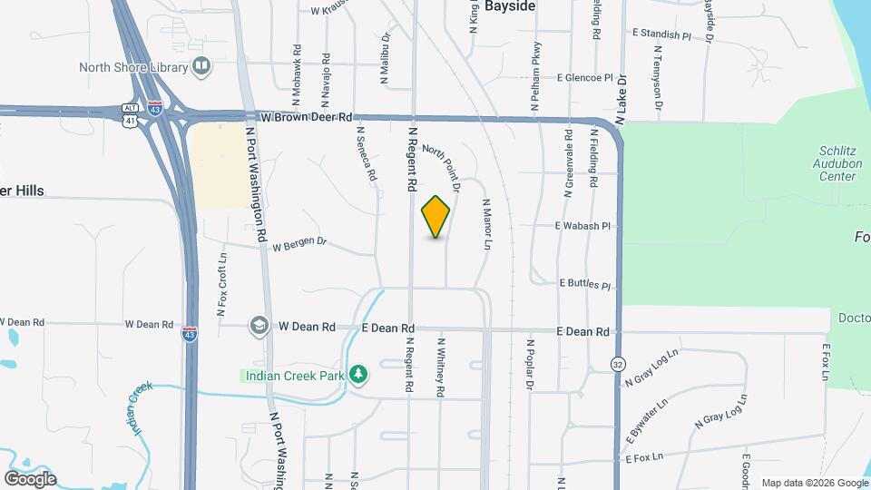 8551 North Point Dr Map and Location Details