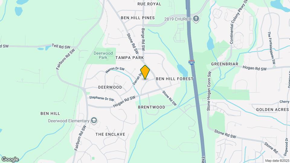 2917 Cambridge Dr SW Map and Location Details