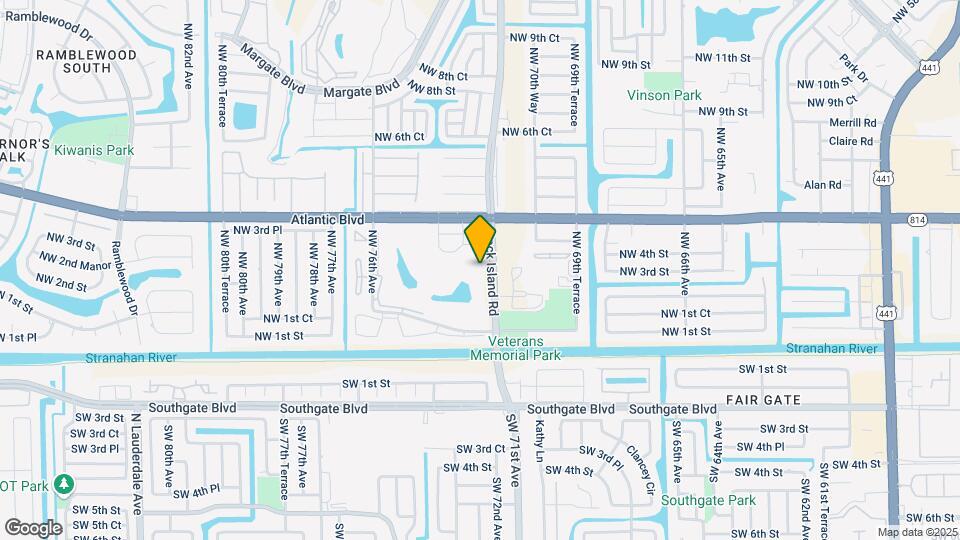 7220 Lake Cir Dr Map and Location Details