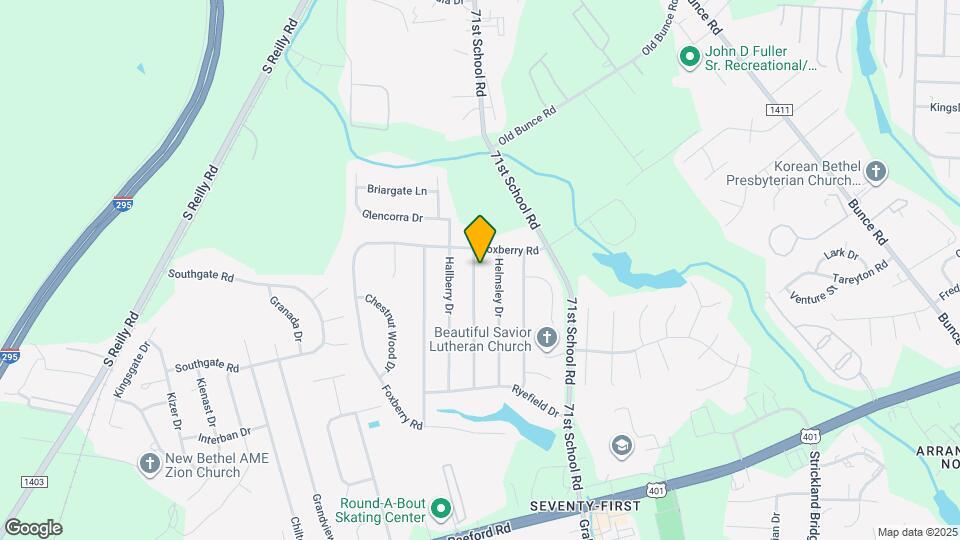 1135 Derbyshire Rd Map and Location Details