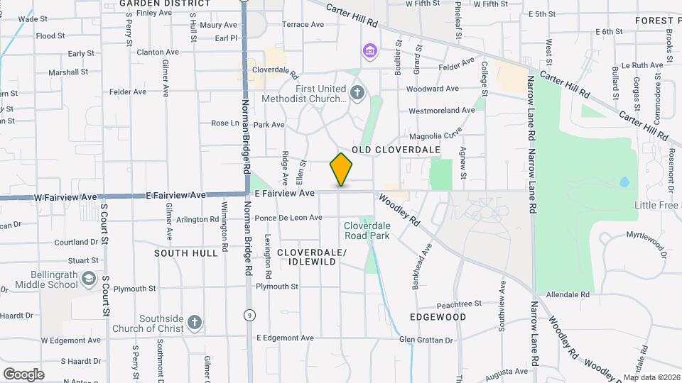 906 E Fairview Ave Map and Location Details