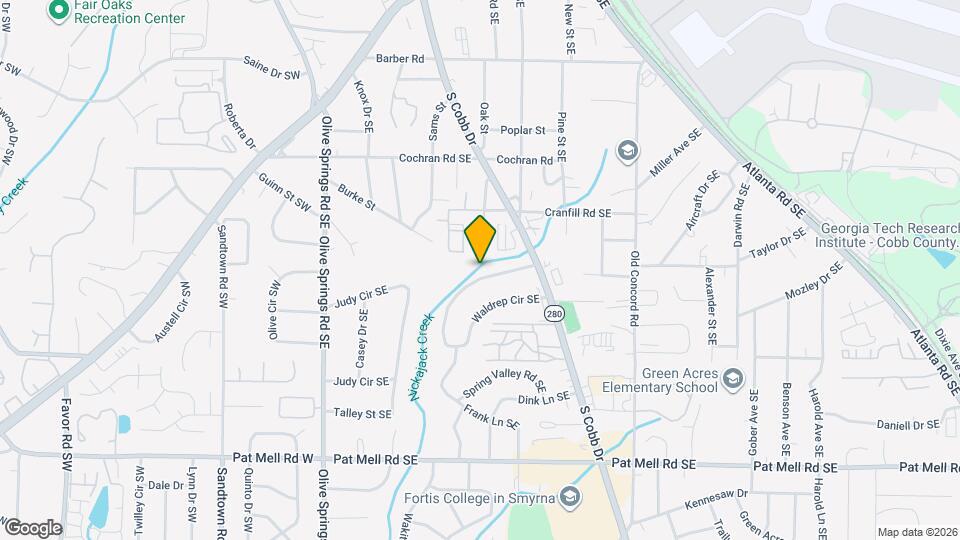 1816 Waldrep Cir SE Mapa y Detalles de la Ubicación