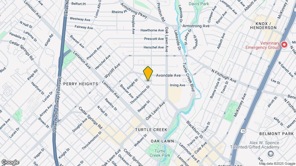 4004 Gilbert Ave Mapa y Detalles de la Ubicación