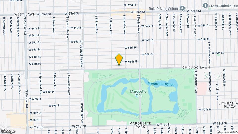 3320 W 67th St Map and Location Details