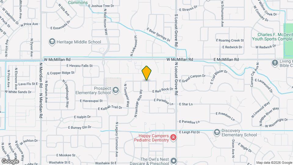 4475 N Supai Ave Map and Location Details