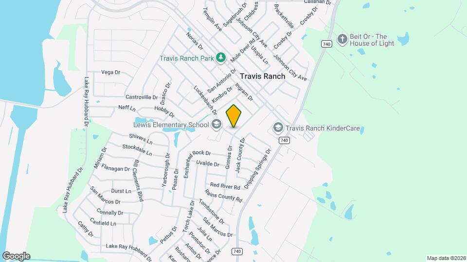 1042 Grimes Dr Map and Location Details