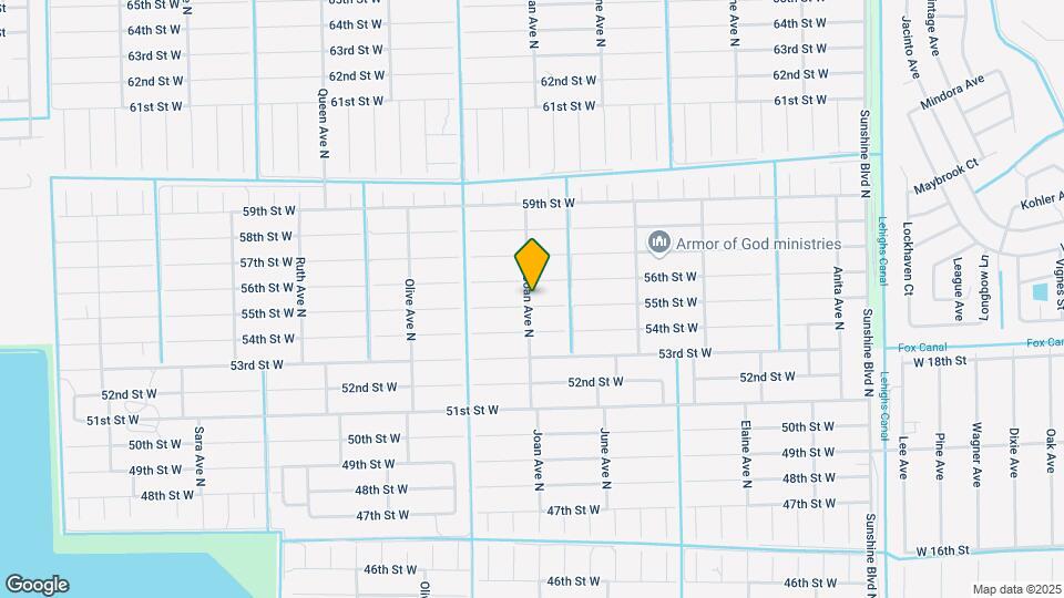 2910 55th St W Map and Location Details