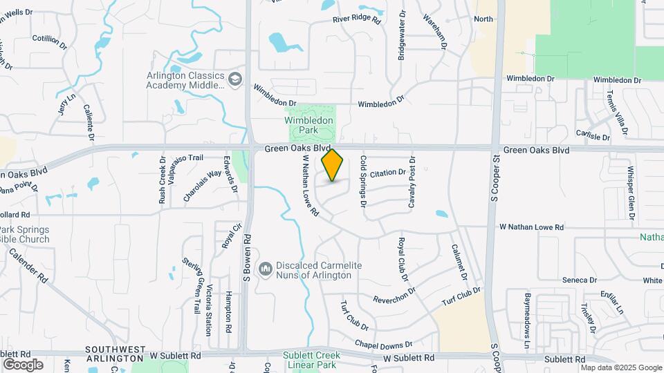 2210 Diamond Point Dr Map and Location Details