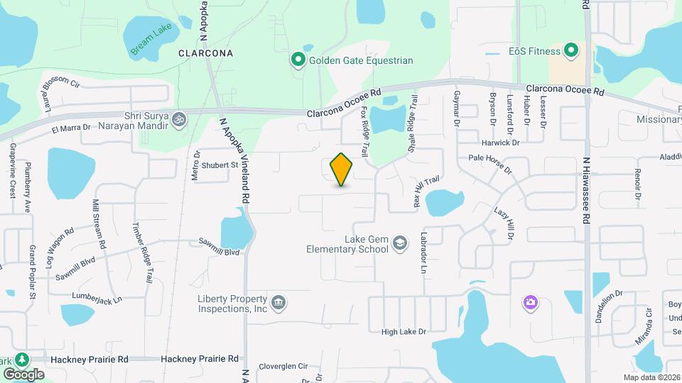 7809 Rex Hill Trail Map and Location Details