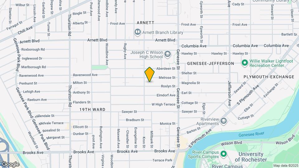 128 Roslyn St Map and Location Details