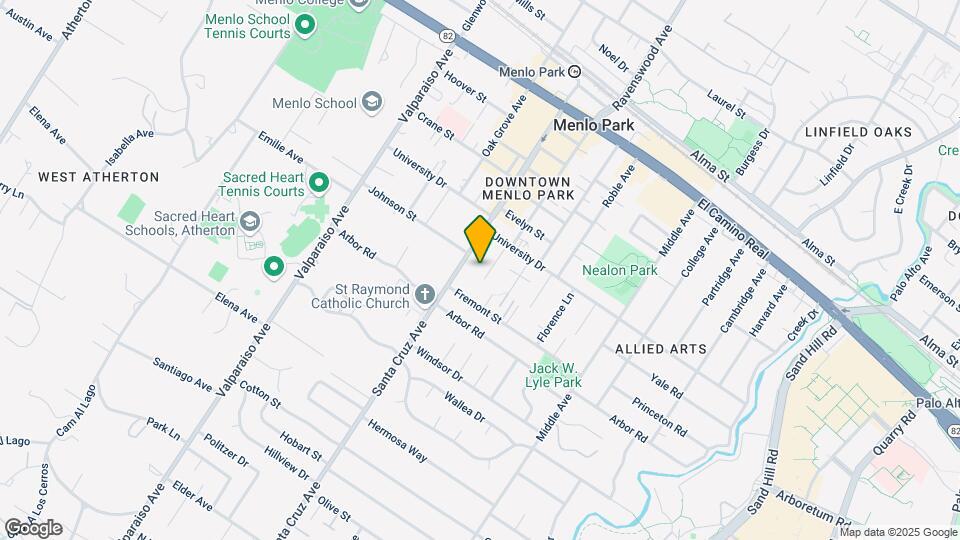 974 Menlo Ave Mapa y Detalles de la Ubicación