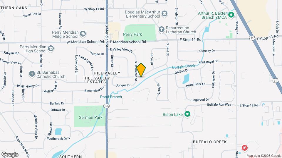 217 E Hill Valley Dr Map and Location Details
