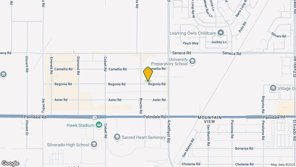 13559 Begonia Rd Mapa y Detalles de la Ubicación
