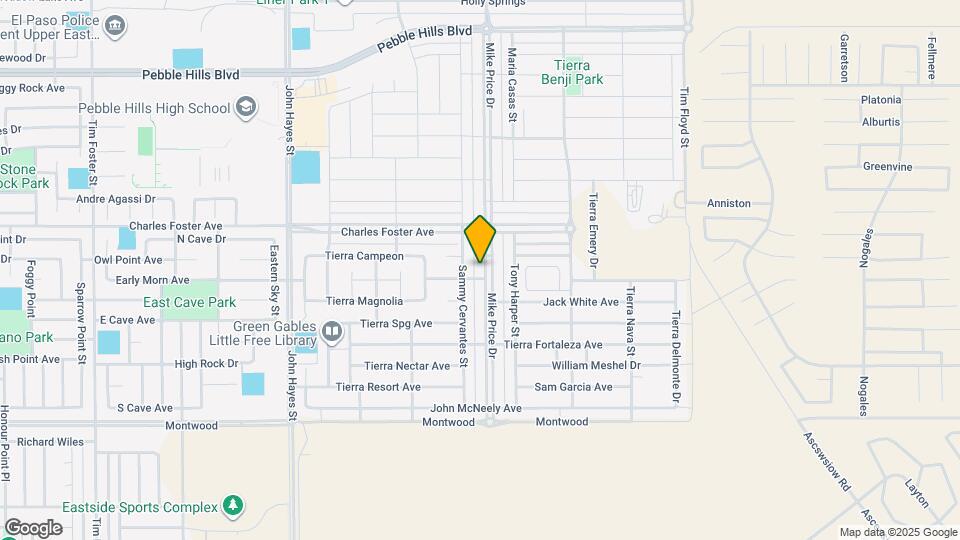 2505 Mike Price Dr Map and Location Details