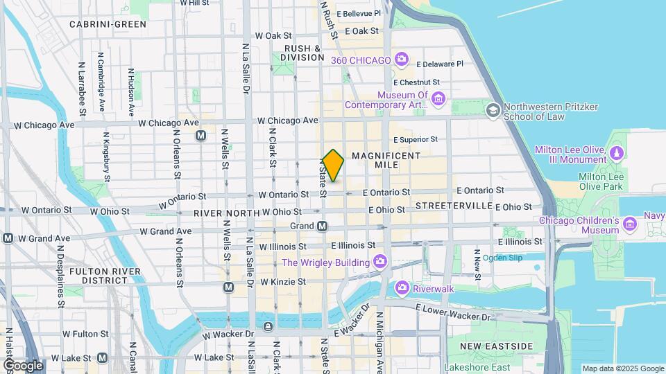 10 E Ontario St, Unit 4903 Map and Location Details