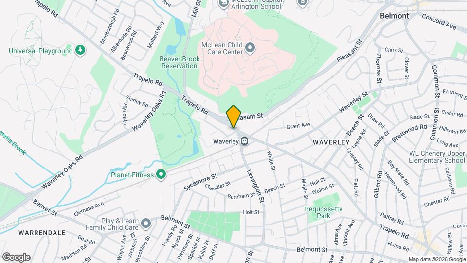 544 Trapelo Rd, Unit 5 Map and Location Details