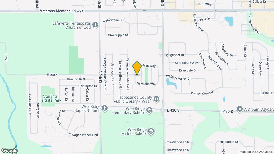 4105 Ivanhoe St Map and Location Details