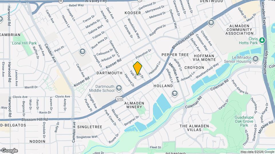 5564 Yale Dr Map and Location Details
