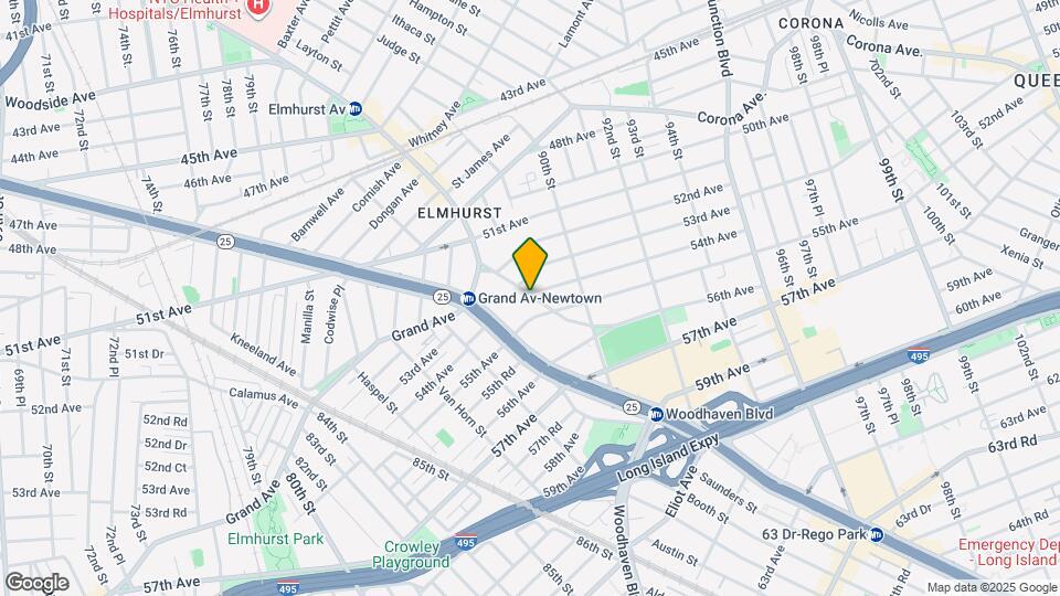 88-08 Justice Ave Map and Location Details