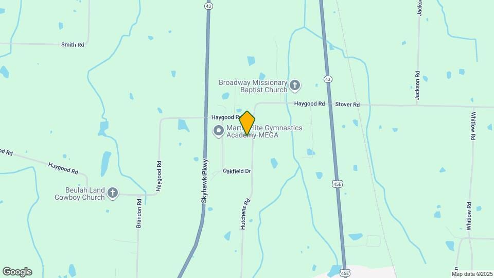 527 Hutchens Rd Map and Location Details