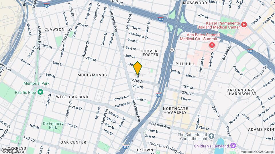 2715-2717 West St Mapa y Detalles de la Ubicación