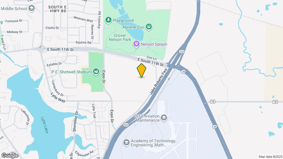 1801 E South 11th St Map and Location Details