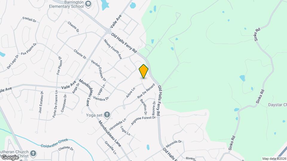 14724 Faon Ct Map and Location Details