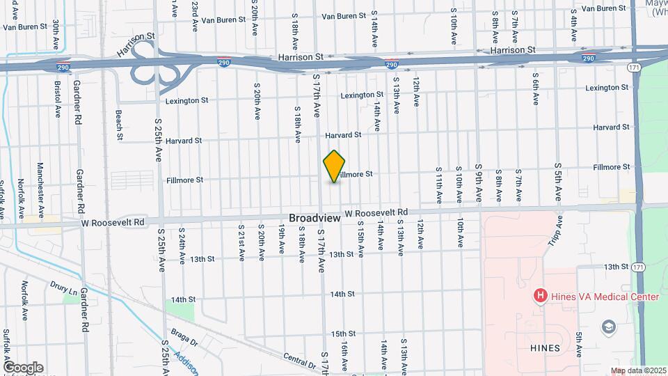 2116-2120 S 16th Ave Mapa y Detalles de la Ubicación