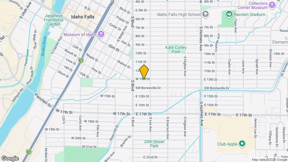 164 E 13th St Map and Location Details
