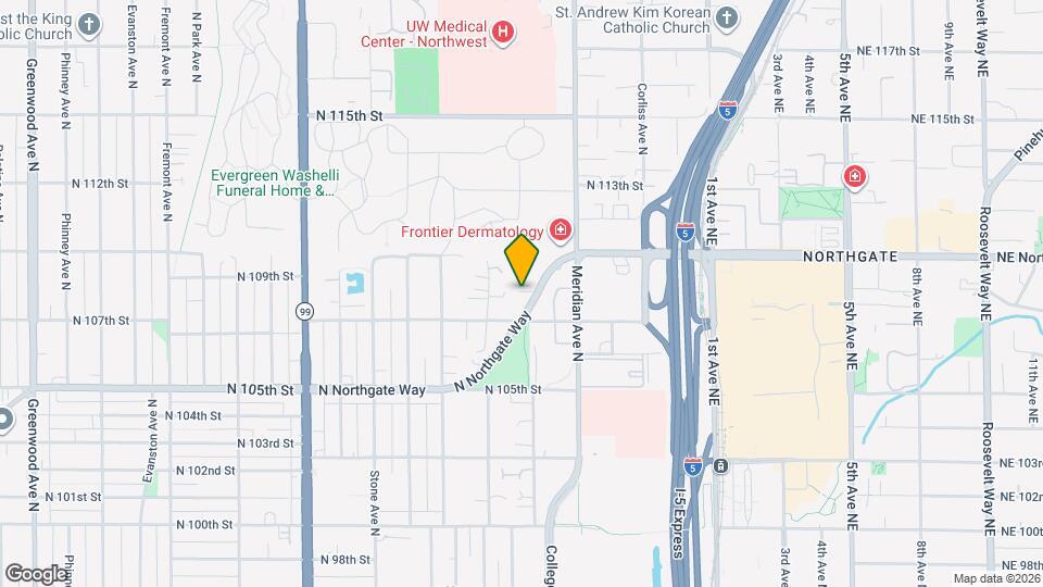 10717 Burke Ave Map and Location Details