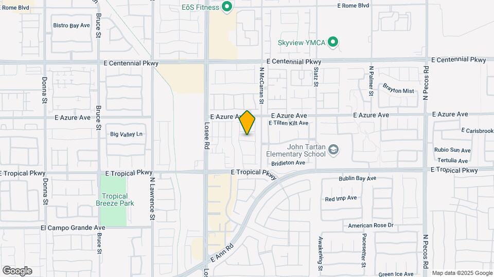 2634 Marigold Falls Ave Map and Location Details