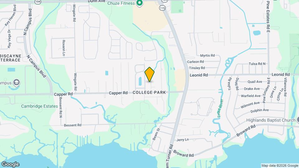 10672 Academy Park Dr Map and Location Details