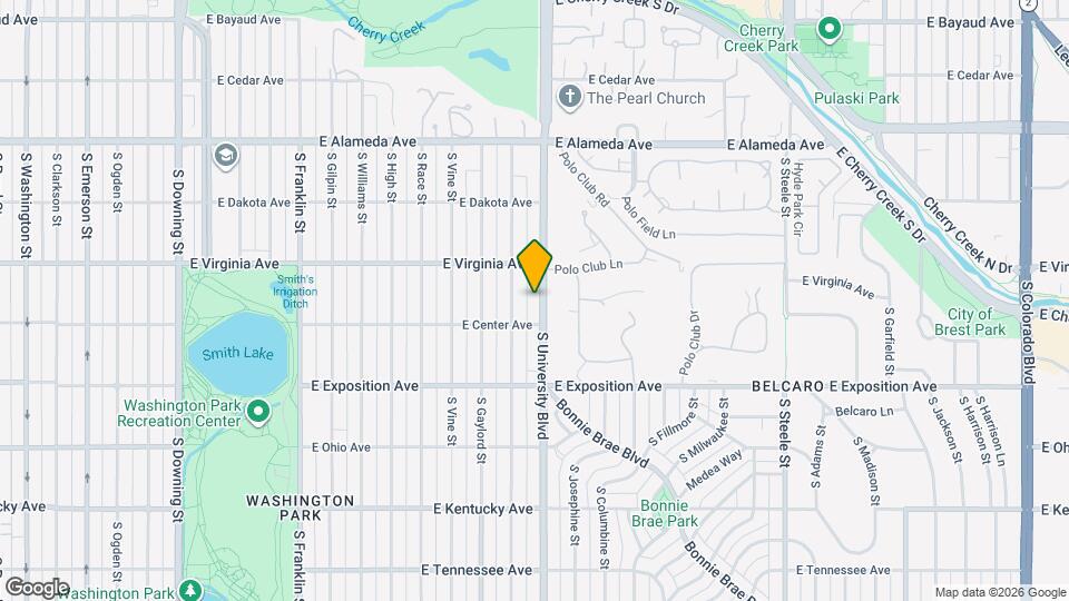 557 S University Blvd Map and Location Details