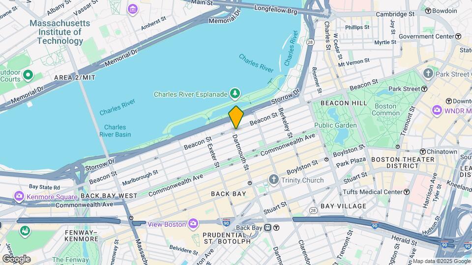 255 Beacon St Map and Location Details