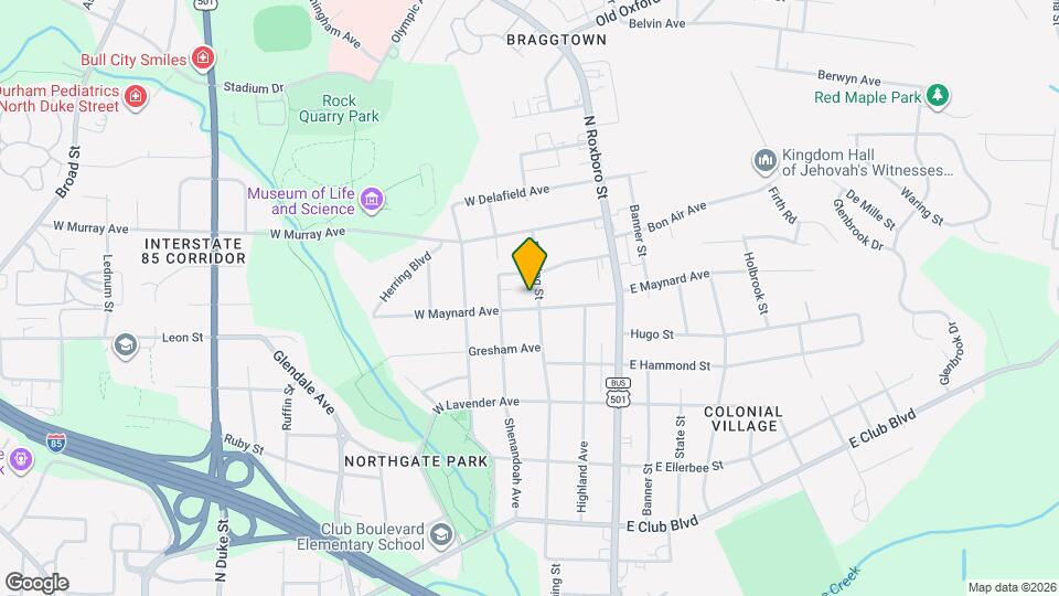 102 W Maynard Ave Map and Location Details