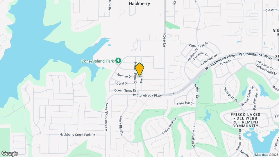 4912 Pacific Wy Dr Map and Location Details