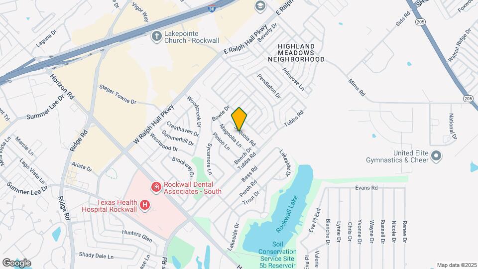 137 Sequoia Rd Map and Location Details