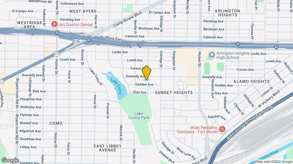 5002 Geddes Ave Map and Location Details