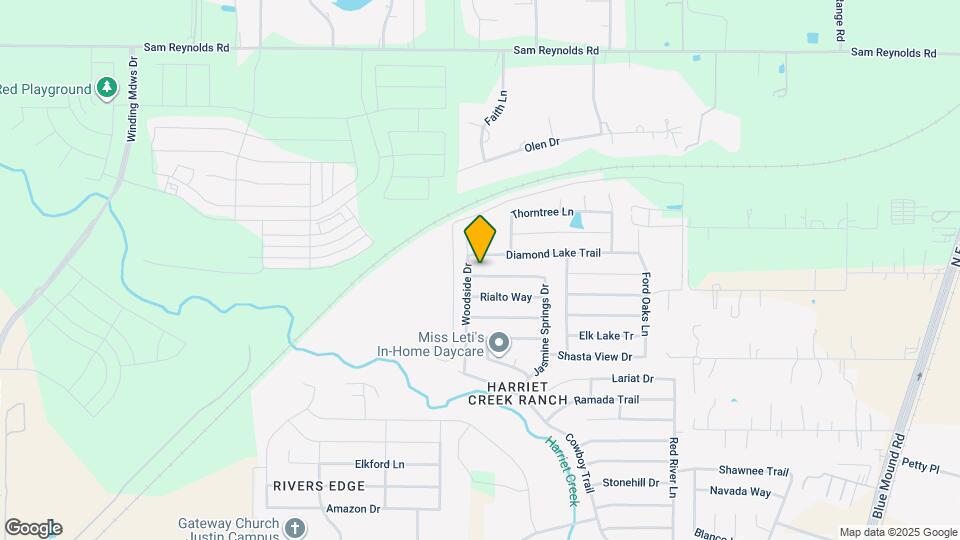 1613 Baxter Springs Dr Map and Location Details