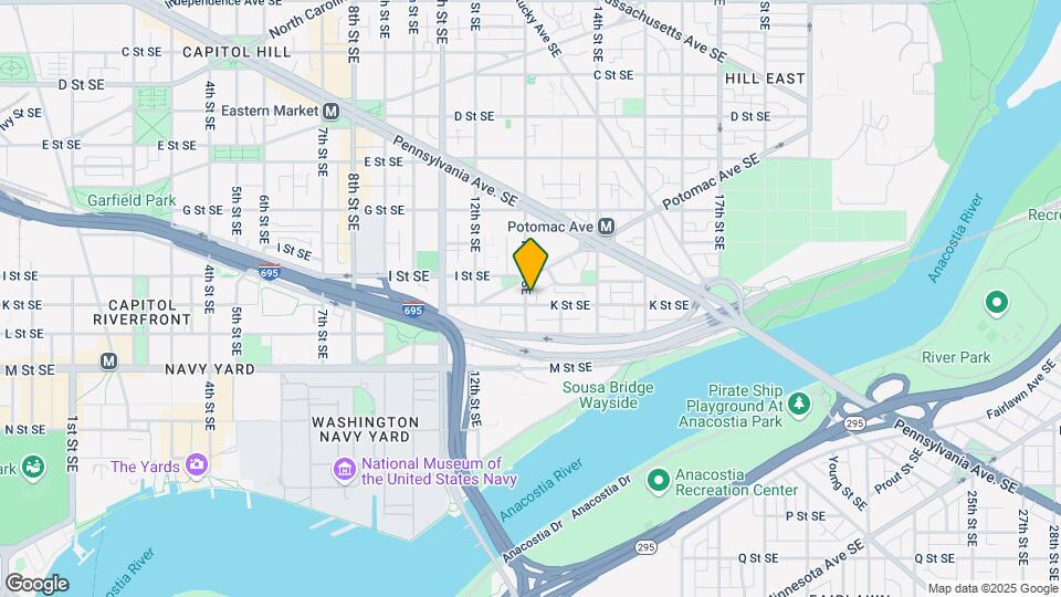 1300 K Street, SE Mapa y Detalles de la Ubicación