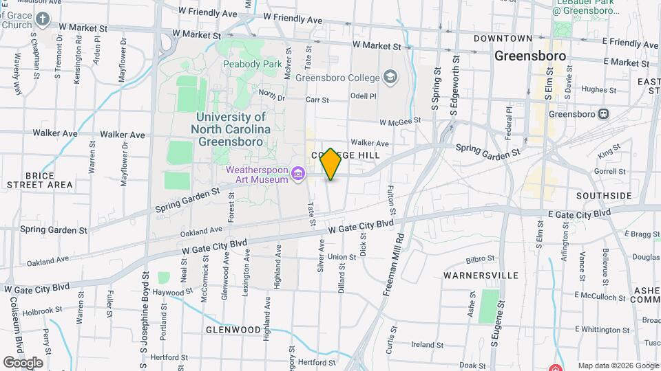 609 Joyner St Map and Location Details