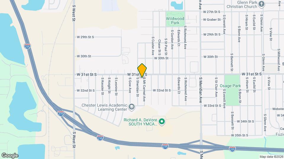 3215 S Mt Carmel Ave Map and Location Details