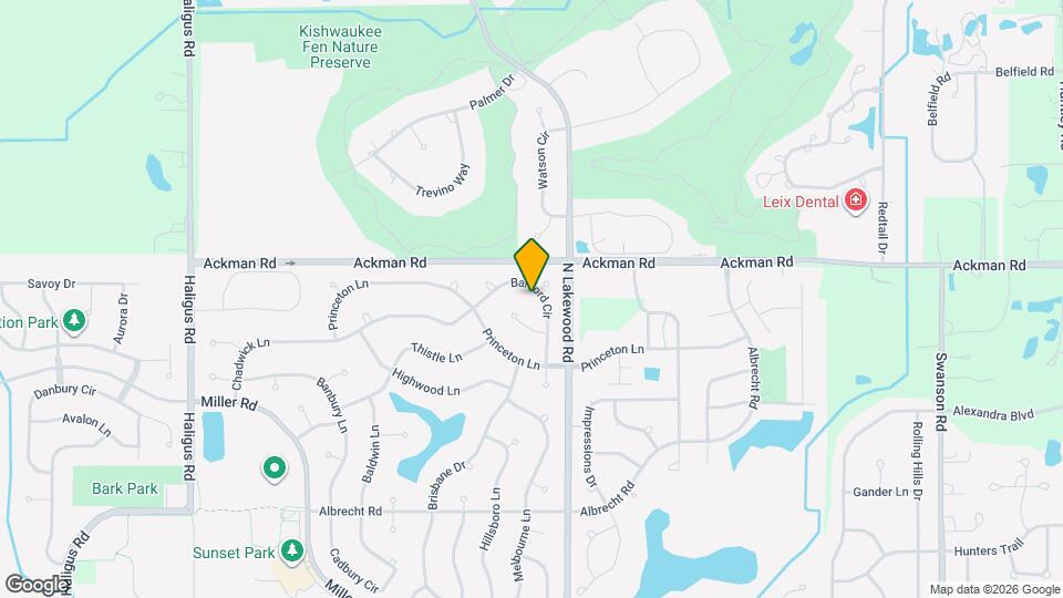 3301 Banford Cir Map and Location Details