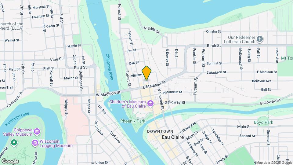 412 N Barstow St Map and Location Details