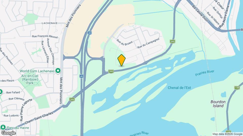 150 De La Pruche Rue Map and Location Details