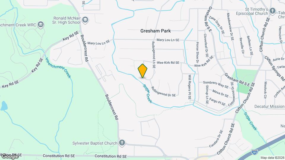3068 Rollingwood Ln SE Mapa y Detalles de la Ubicación
